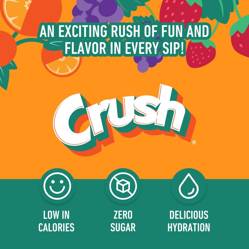 Crush- Powder Drink Mix - Sugar Free & Delicious (Watermleon, 72 Sticks) - Image 3